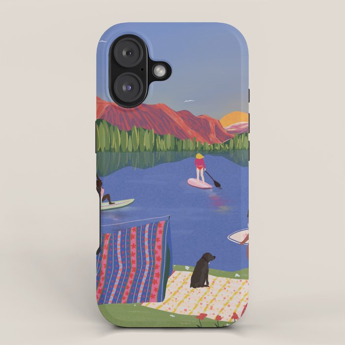 Paddle Boarding iPhone Case Gallery Image 1