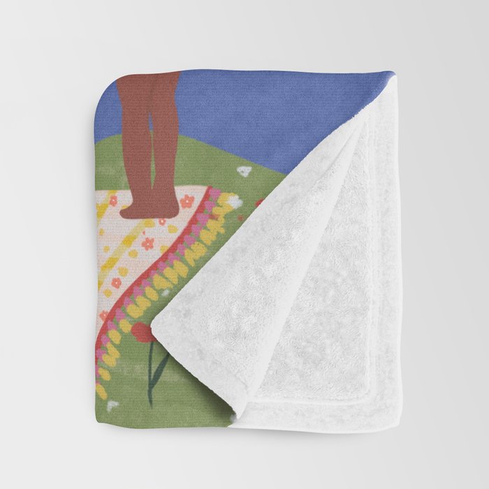 Paddle Boarding Throw Blanket Gallery Image 3