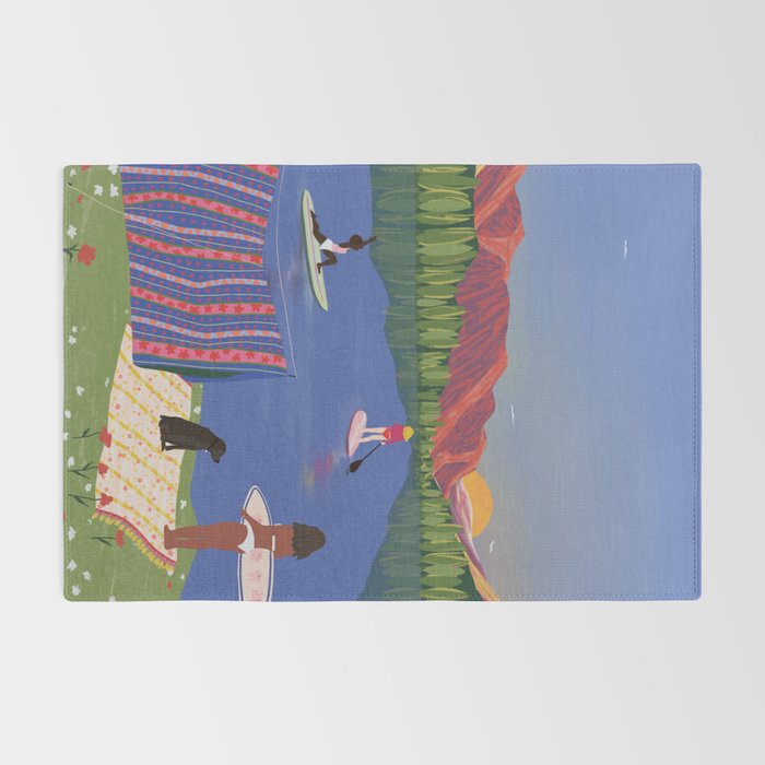 Paddle Boarding Rug Gallery Image 2