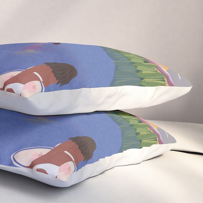 Paddle Boarding Pillow Sham Gallery Image 3