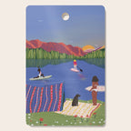 Paddle Boarding Cutting Board Gallery Image 1