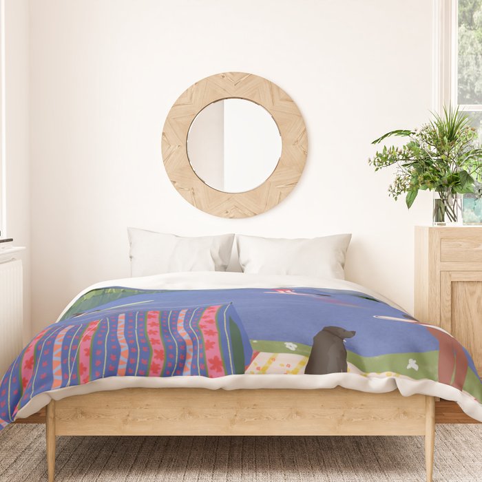 Paddle Boarding Duvet Cover Gallery Image 3