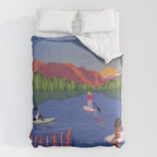 Paddle Boarding Comforter Gallery Image 6