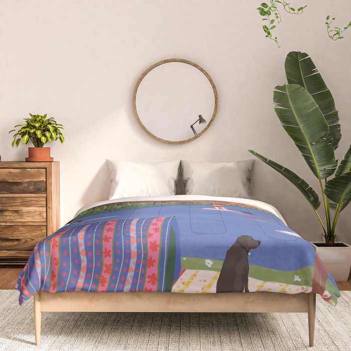 Paddle Boarding Comforter Gallery Image 3