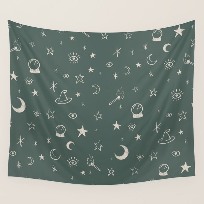 Witchy Season Wall Tapestry Gallery Image 1