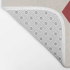 Ace of Diamonds Playing Card Art Print Trendy Bath Mat Gallery Image 2