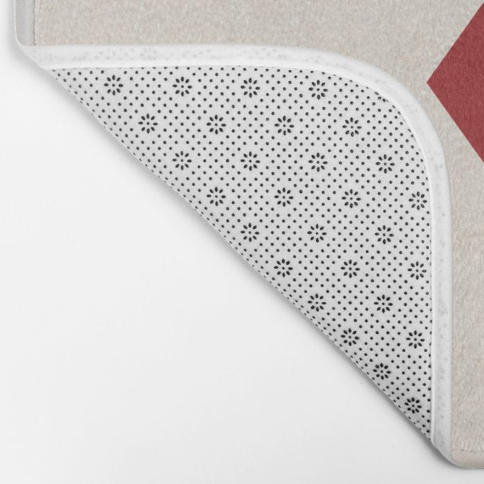 Ace of Diamonds Playing Card Art Print Trendy Bath Mat Gallery Image 2