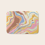 Retro marble #2 Bath Mat Gallery Image 1