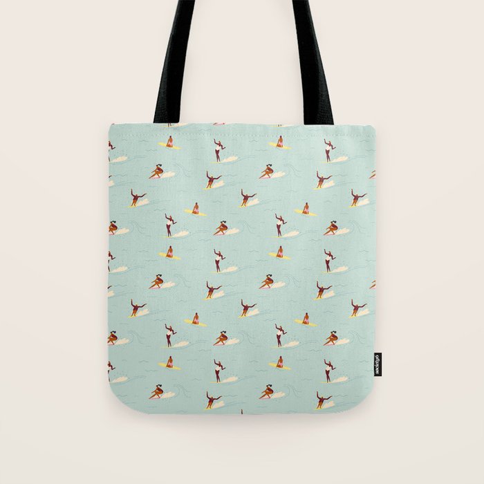 Waikiki beach Tote Bag Gallery Image 1