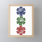 Lucky Chips - Angel Numbers Mini Art Print Gallery Image 1