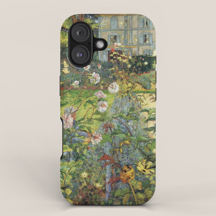 Edouard Vuillard The Garden at Vaucresson iPhone Case Gallery Image 1