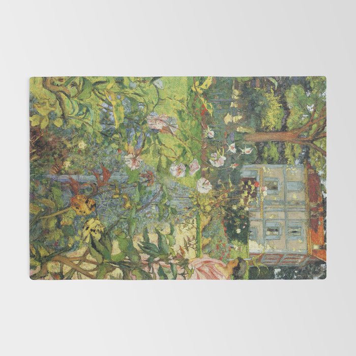 Edouard Vuillard The Garden at Vaucresson Rug Gallery Image 2
