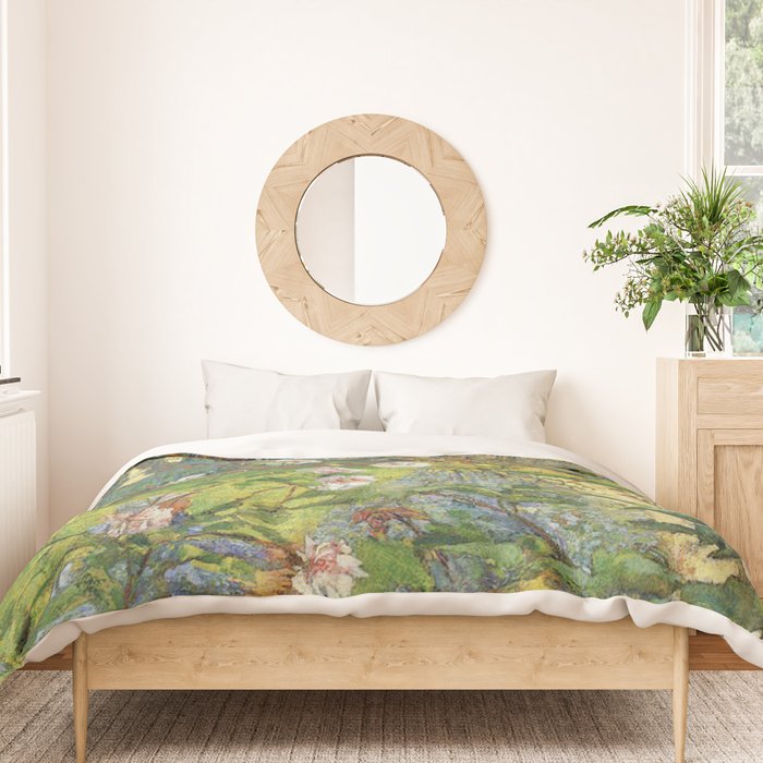 Edouard Vuillard The Garden at Vaucresson Duvet Cover Gallery Image 3