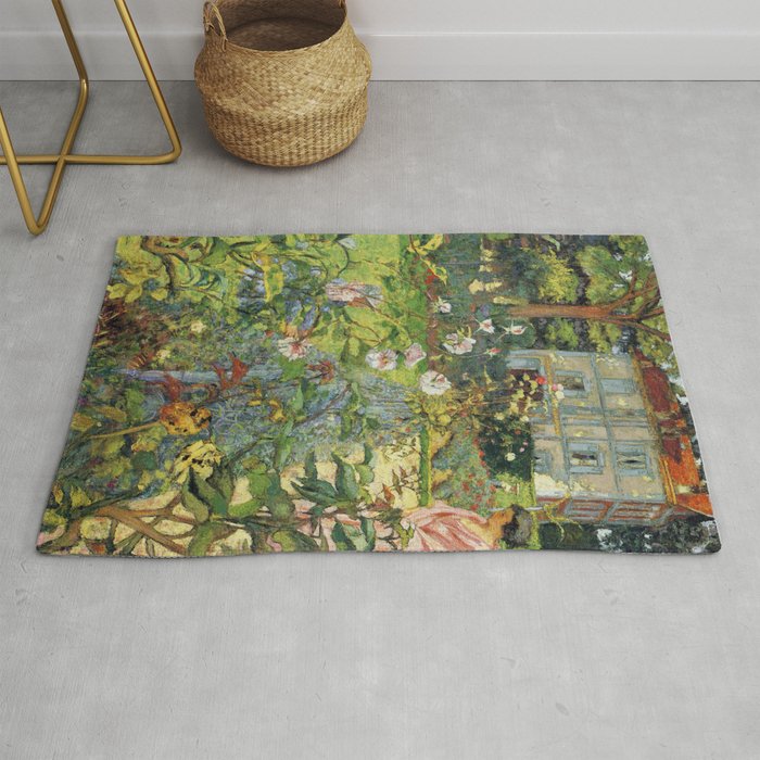 Edouard Vuillard The Garden at Vaucresson Rug Gallery Image 1