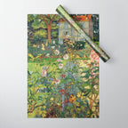 Edouard Vuillard The Garden at Vaucresson Wrapping Paper Gallery Image 1