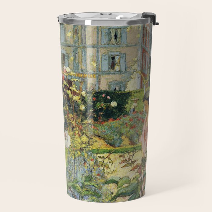 Edouard Vuillard The Garden at Vaucresson Travel Mug Gallery Image 2