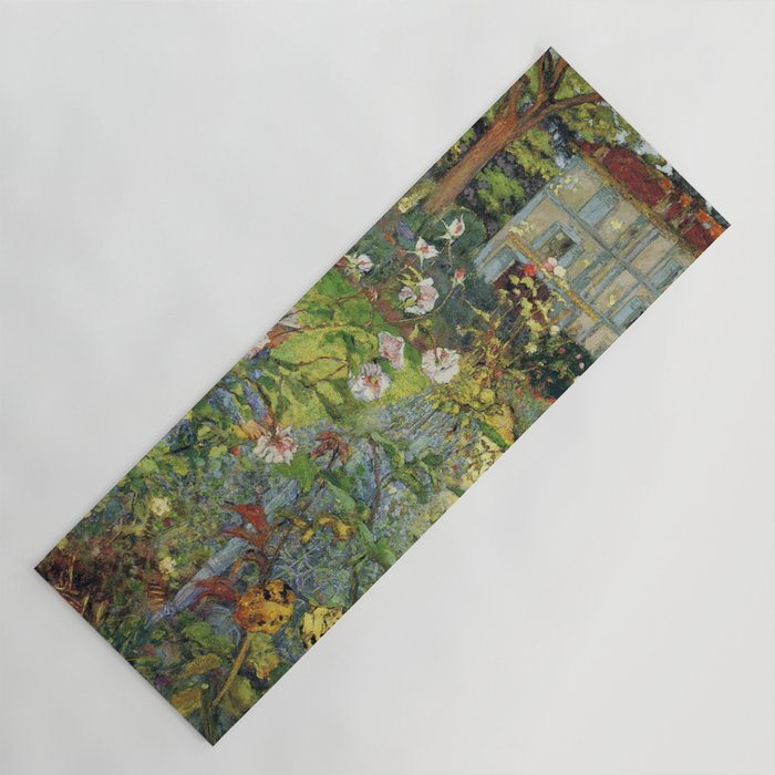 Edouard Vuillard The Garden at Vaucresson Yoga Mat Gallery Image 1