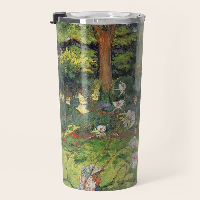 Edouard Vuillard The Garden at Vaucresson Travel Mug Gallery Image 3