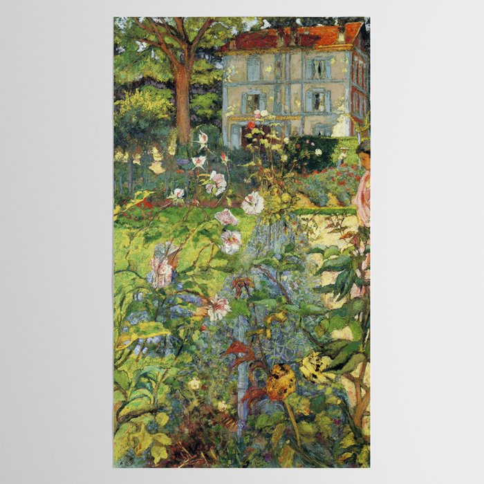 Edouard Vuillard The Garden at Vaucresson Tablecloth Gallery Image 2
