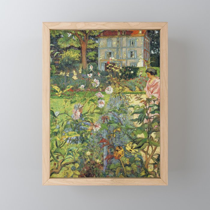 Edouard Vuillard The Garden at Vaucresson Mini Art Print Gallery Image 1