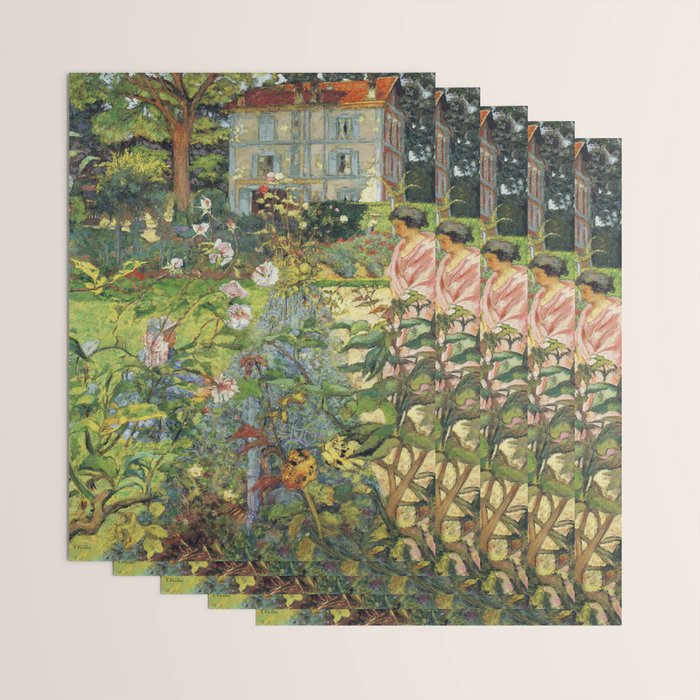 Edouard Vuillard The Garden at Vaucresson Wrapping Paper Gallery Image 3