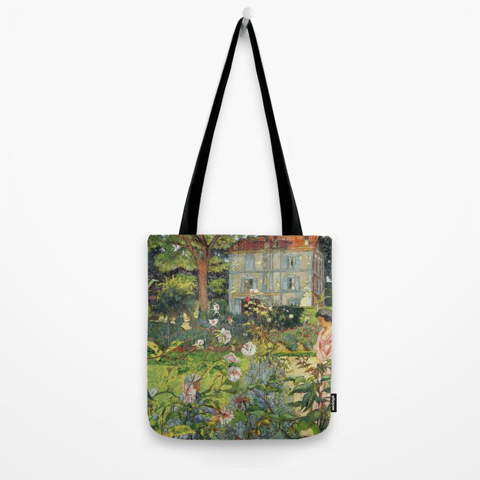 Edouard Vuillard The Garden at Vaucresson Tote Bag Gallery Image 2
