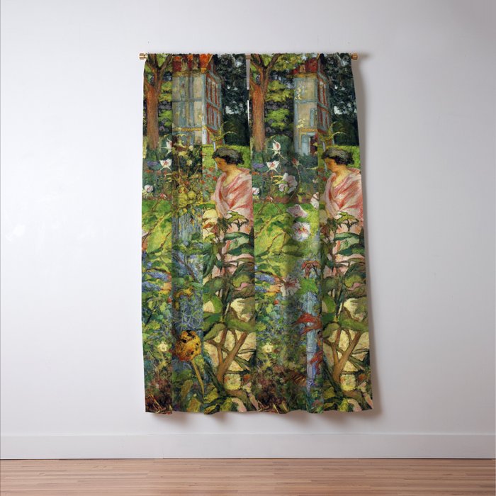 Edouard Vuillard The Garden at Vaucresson Window Curtain Gallery Image 3