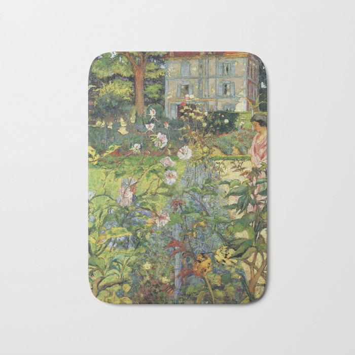 Edouard Vuillard The Garden at Vaucresson Bath Mat Gallery Image 1