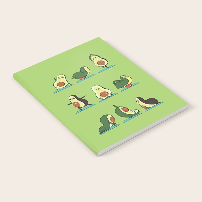 Avocado Yoga Notebook Gallery Image 2