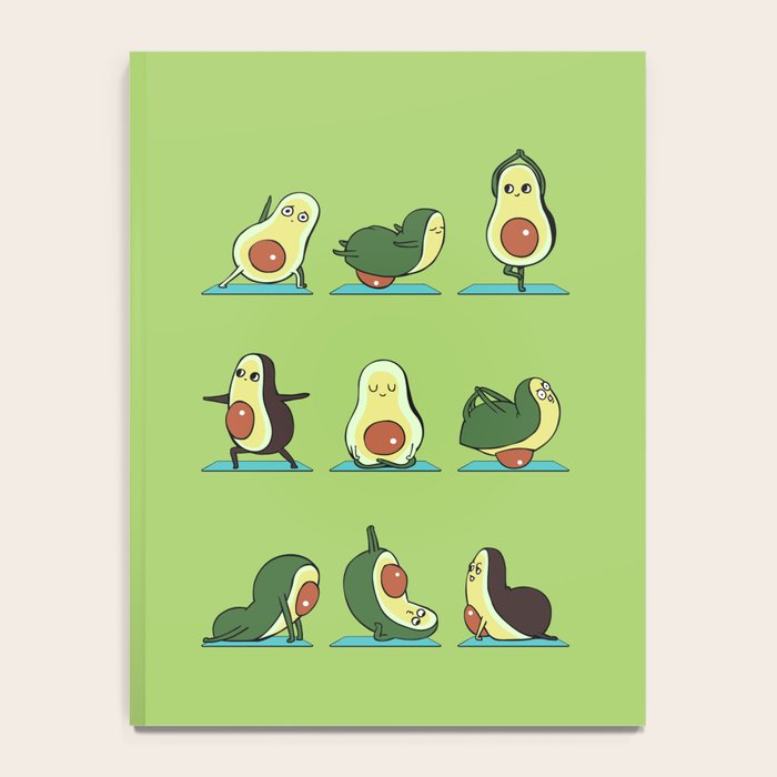 Avocado Yoga Notebook Gallery Image 4
