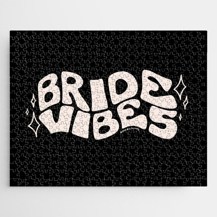 Bride Vibes in Cream Jigsaw Puzzle Gallery Image 1