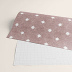 stars on mauve Wrapping Paper Gallery Image 2