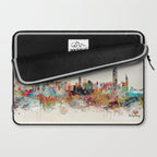 hong kong skyline Laptop Sleeve Gallery Image 2