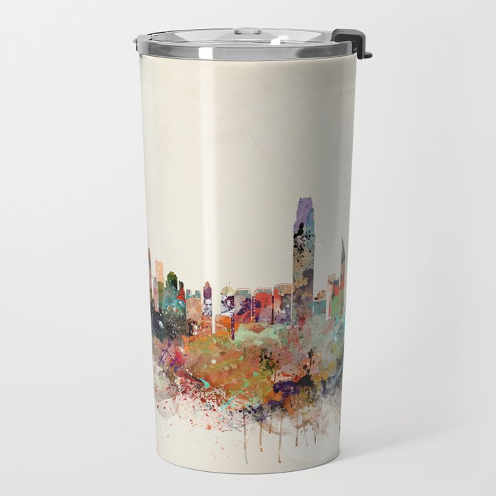 hong kong skyline Travel Mug Gallery Image 2