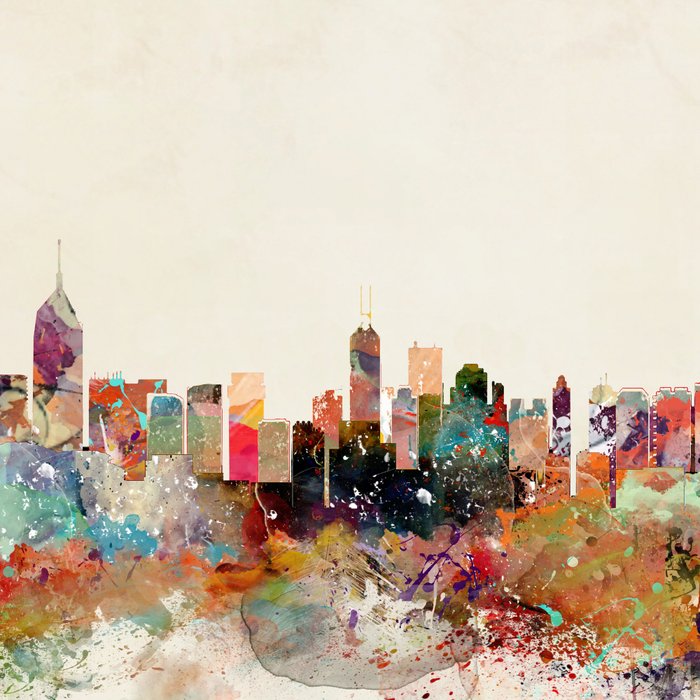 hong kong skyline Coffee Mug Gallery Image 2