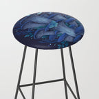 Blue Oyster Stool Gallery Image 2