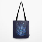 Blue Oyster Tote Bag Gallery Image 2