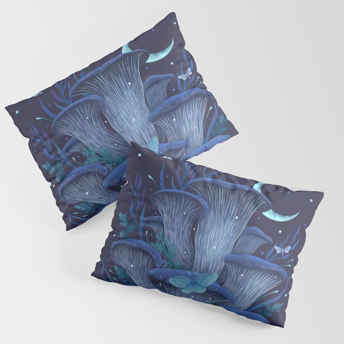 Blue Oyster Pillow Sham Gallery Image 1