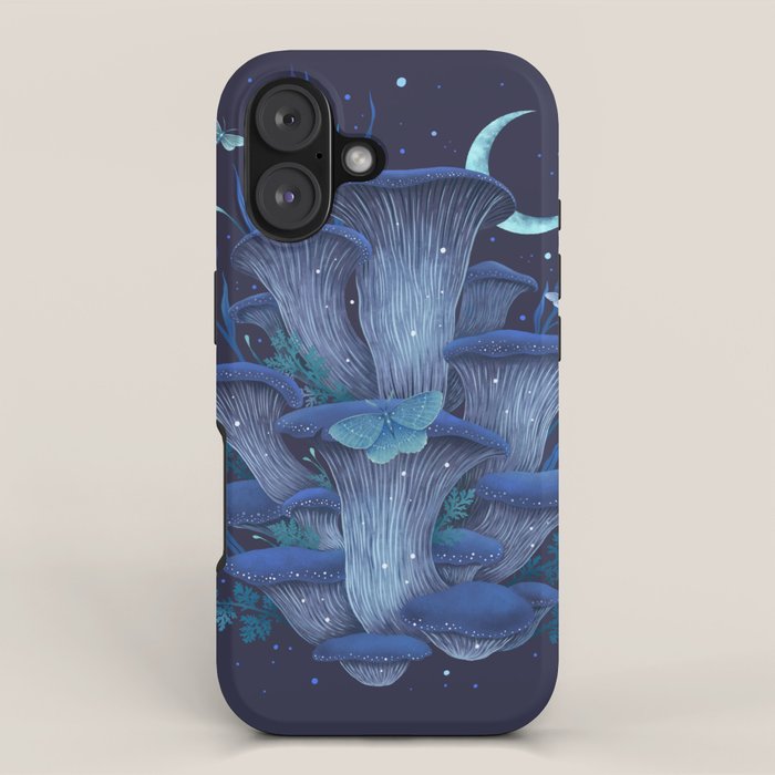 Blue Oyster iPhone Case Gallery Image 1