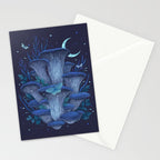 Blue Oyster Stationery Card Gallery Image 2