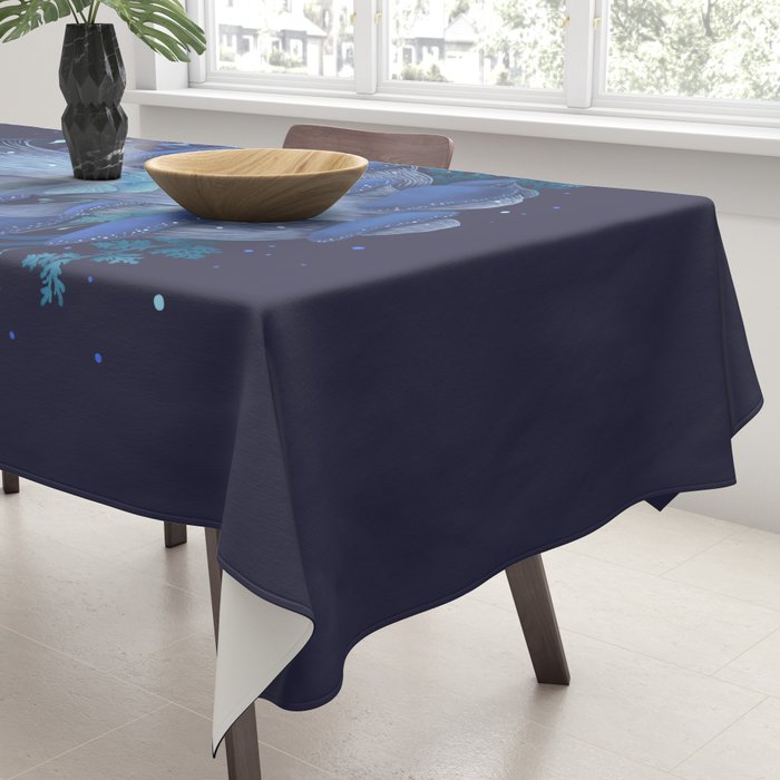 Blue Oyster Tablecloth Gallery Image 3