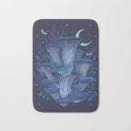 Blue Oyster Bath Mat Gallery Image 1