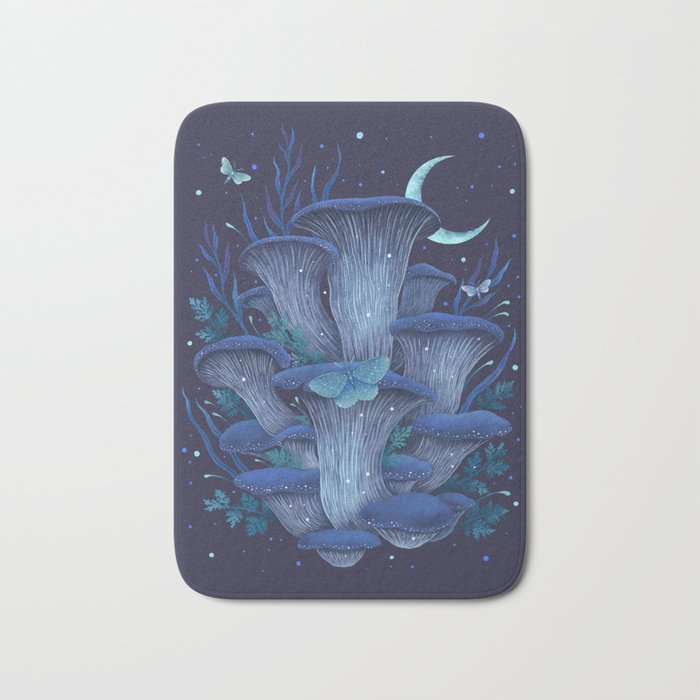 Blue Oyster Bath Mat Gallery Image 1