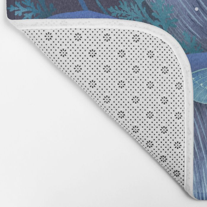 Blue Oyster Bath Mat Gallery Image 2