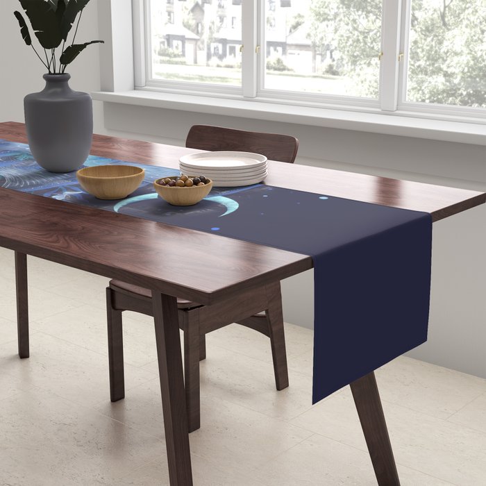 Blue Oyster Table Runner Gallery Image 2