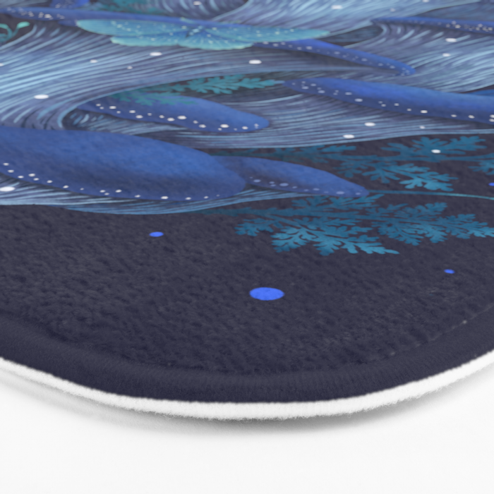 Blue Oyster Bath Mat Gallery Image 3