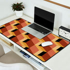 Cuboid Geometric Abstract Shapes Pattern VII Desk Mat Gallery Image 2