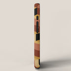 Cuboid Geometric Abstract Shapes Pattern VII iPhone Case Gallery Image 2