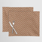 Hand-drawn Rhombus Pattern #2 Placemat Gallery Image 1