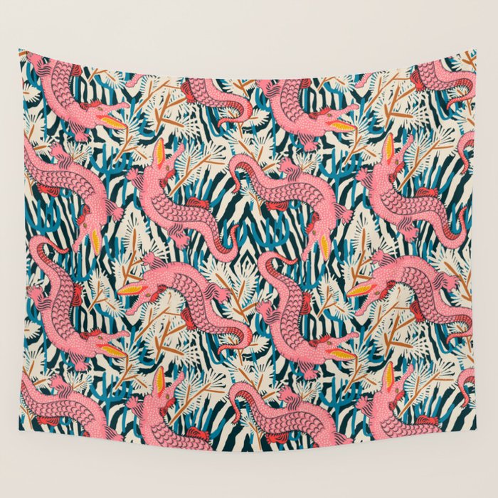 BAZAAR COSMICA GATOR Wall Tapestry Gallery Image 4